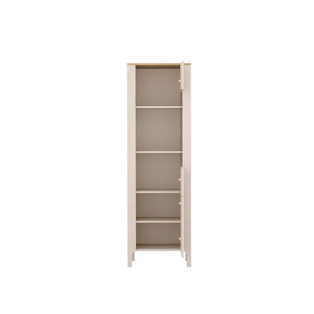 Witryna Marbella 60 cm kaszmir / dąb vicenza — zbliżenie
