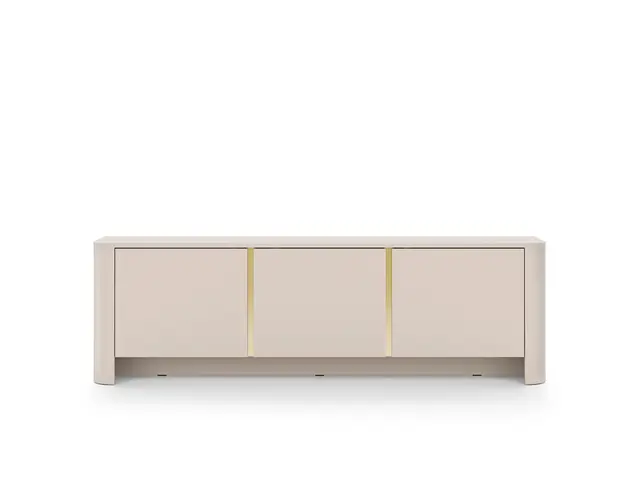 Szafka RTV Sorento 168 cm cashmere gold — widok z przodu